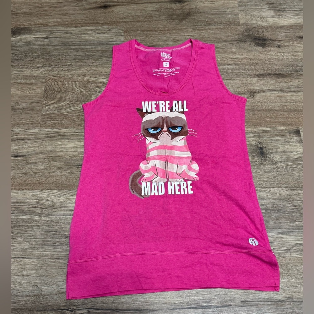 Raw Threads - Grumpy Cat - Cheshire Cat - Tank